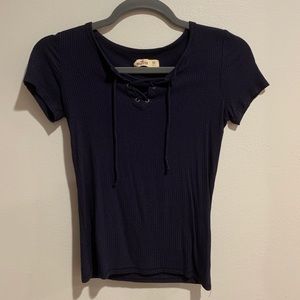 Hollister Navy Blue T-shirt